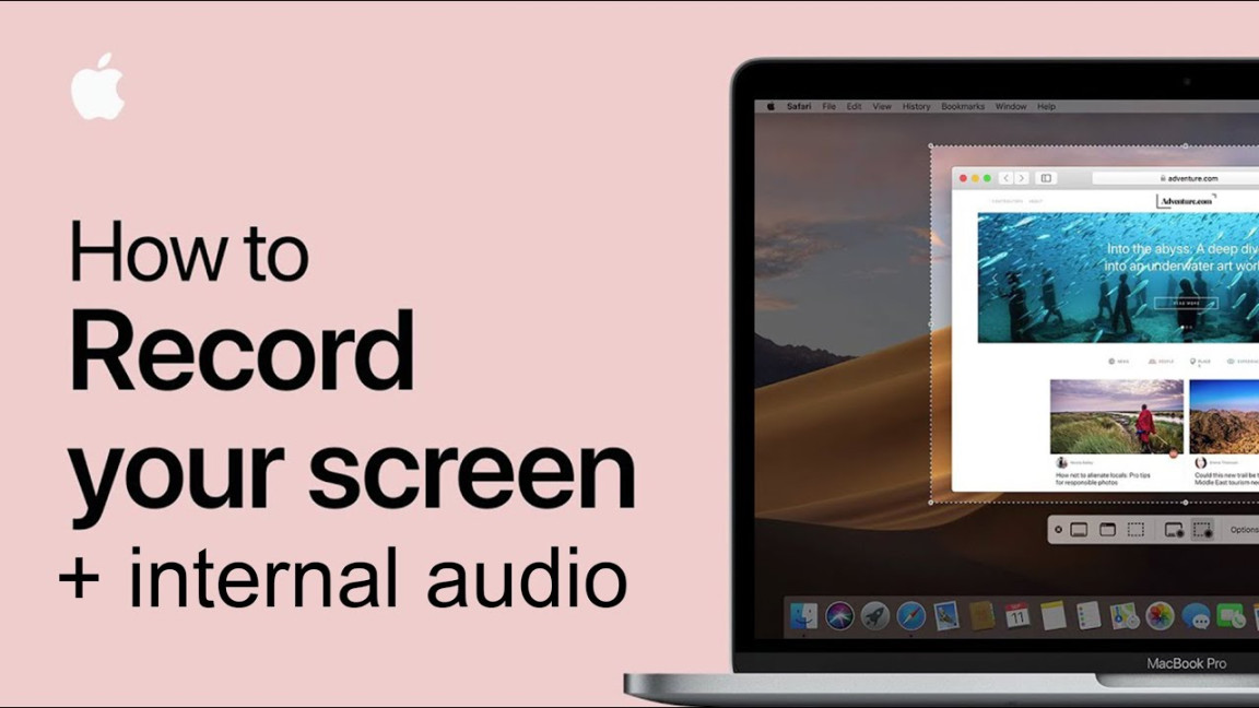 How to Screen Record on Mac with Internal Audio For Free